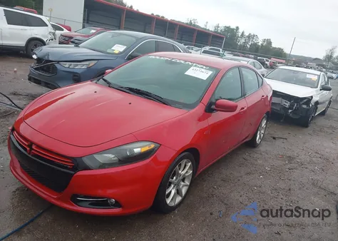 2013 Dodge Dart Rallye from USA, damaged, VIN 1C3CDFBH8DD682460